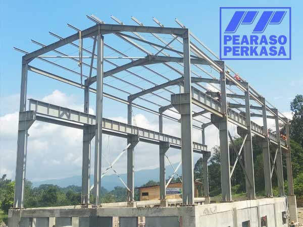 Fabrikasi Konstruksi Pabrik Gudang Hoist Crane