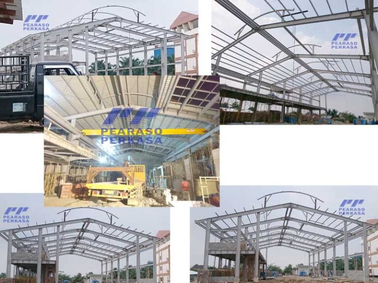 Fabrikasi Konstruksi Pabrik Gudang