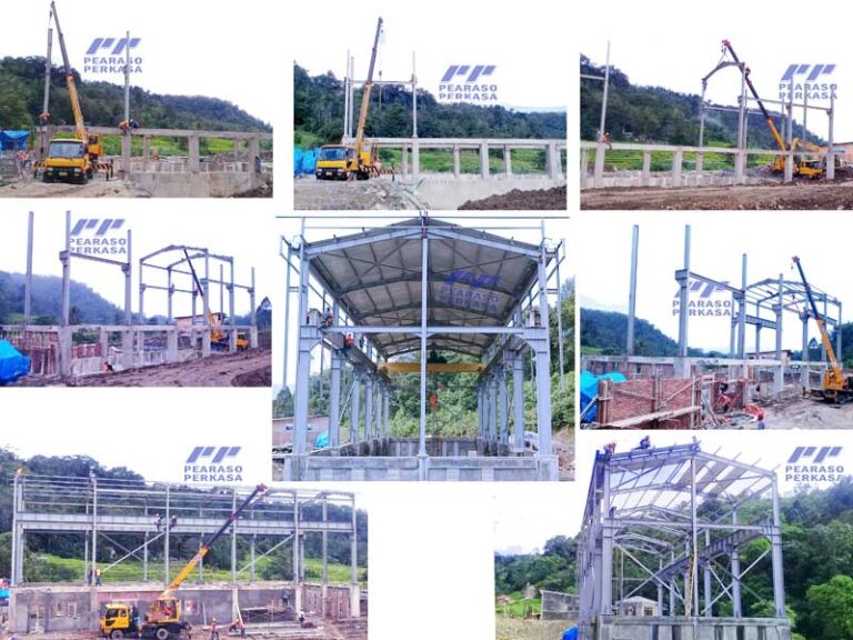 Fabrikasi Konstruksi Pabrik Gudang