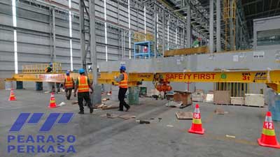 Hoist Crane Konstruksi Hoist Crane Kontraktor hoist crane Galangan Hoist-Crane Overhead Crane Double Girder Pearaso Perkasa