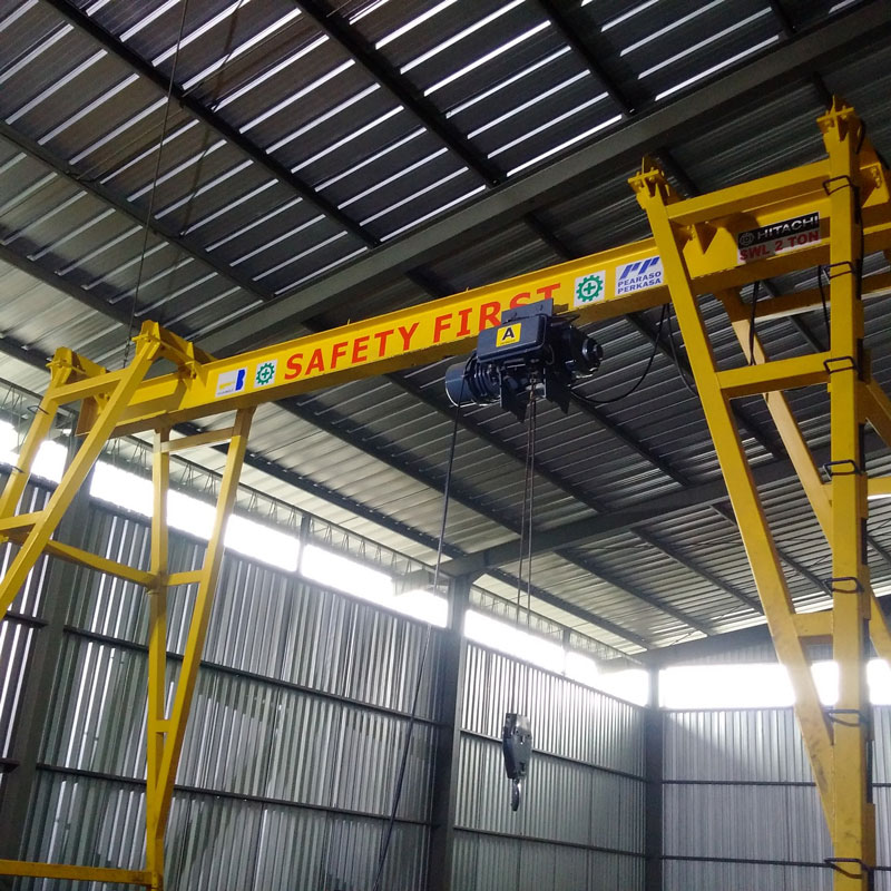 Hoist Crane Konstruksi Hoist Crane Kontraktor hoist crane Galangan Hoist-Crane Overhead Crane Gantry Crane Pearaso Perkasa