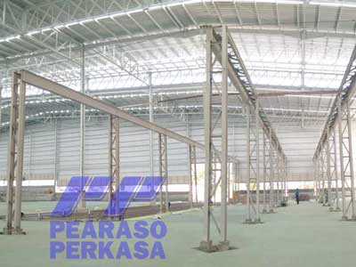 Konstruksi Runway dan Railway untuk Overhead Crane